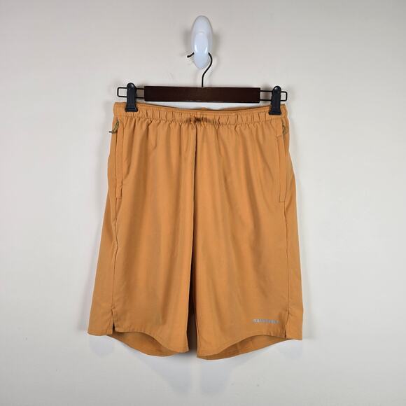 Patagonia Mens Multi Trails Shorts Sz XXL 8" Inseam Golden Caramel Lined Running